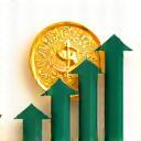 Symbol for financial growth
